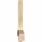 Ekena Millwork Bellingham Rough Sawn Timber Gable Bracket, Douglas Fir, 108"W x 31 1/2"H x 4"D x 4"F, 7/12 Pitch GBW108X31X0404BEL00RDF - alternate 2